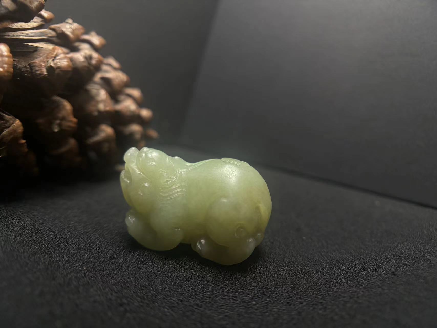 【定制商品】天然玉石手把件